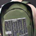 URBAN ADJAI PRINTED CANVAS BACKPACK